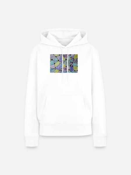 Spektrum - Frauen Premium Bio Hoodie - Weiß