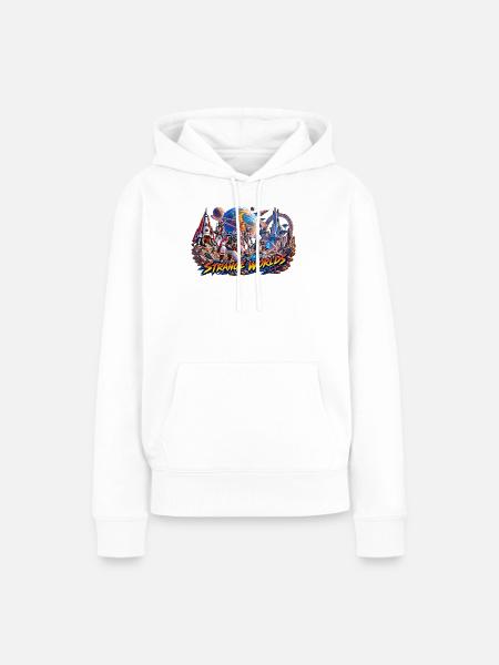 Fremde Welten 2 - Frauen Premium Bio Hoodie - Weiß