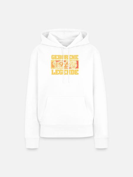 1965 - Frauen Premium Bio Hoodie - Weiß