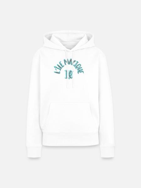 Die magische Insel Oléron - Frauen Premium Bio Hoodie - Weiß