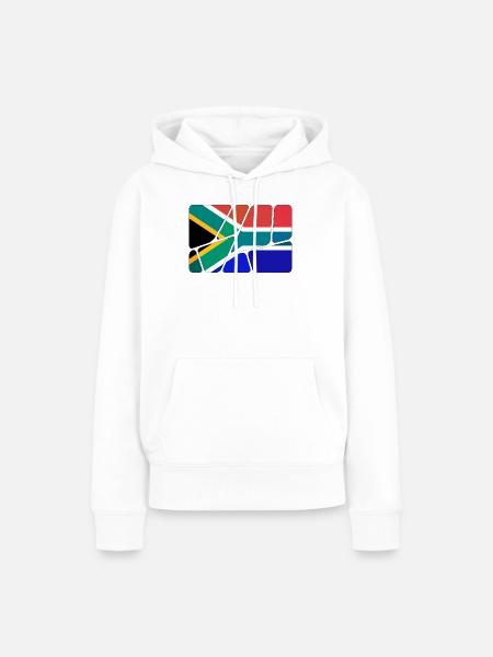 Suedafrika - Frauen Premium Bio Hoodie - Weiß