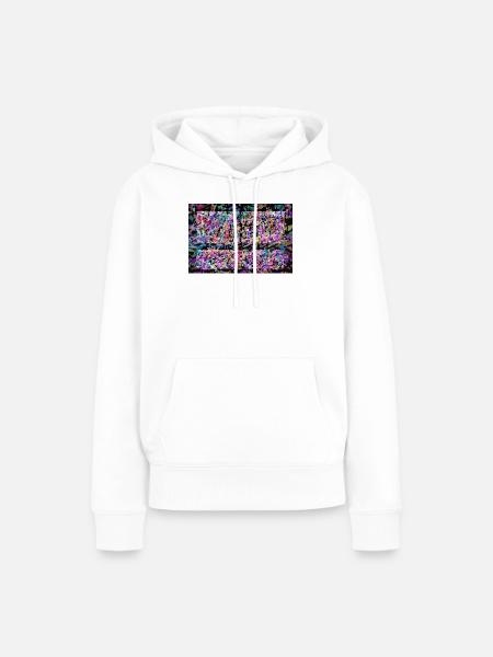 jpixfplojfde - Frauen Premium Bio Hoodie - Weiß