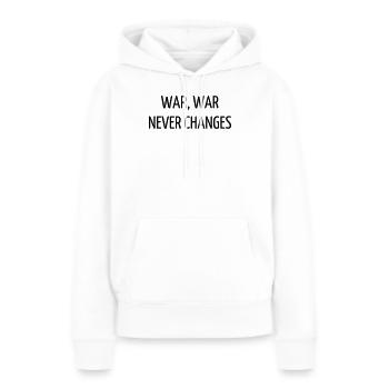 Citation / Geek / Gaming / Gamer / Nerd - Sweat à capuche Premium bio Femme - blanc - Devant - Julia (174cm)