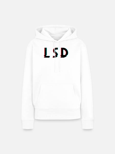 Lsd - Frauen Premium Bio Hoodie - Weiß