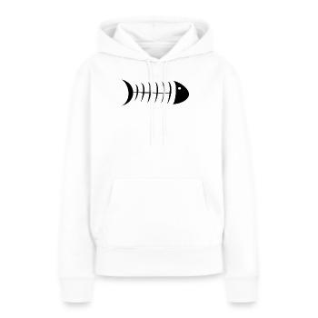 anniversaire. anniversaire décennie. humour. drôle - Sweat à capuche Premium bio Femme - blanc - Devant - Julia (174cm)