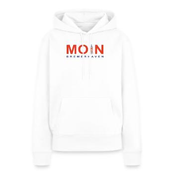 Moin Bremerhaven, Denkmal Pingelturm, Deutschland - Frauen Premium Bio Hoodie - Weiß - Vorne - Julia (174cm)