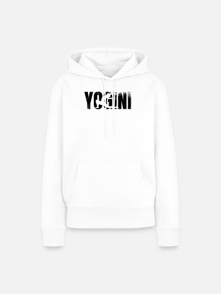 Yogalehrerin - Frauen Premium Bio Hoodie - Weiß