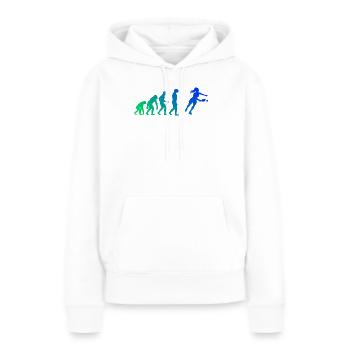 Idée de communauté Pickleball pour les fans de Pickleball - Sweat à capuche Premium bio Femme - blanc - Devant - Julia (174cm)