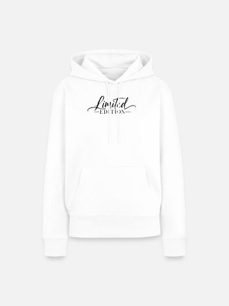 Limited Edition - Frauen Premium Bio Hoodie - Weiß