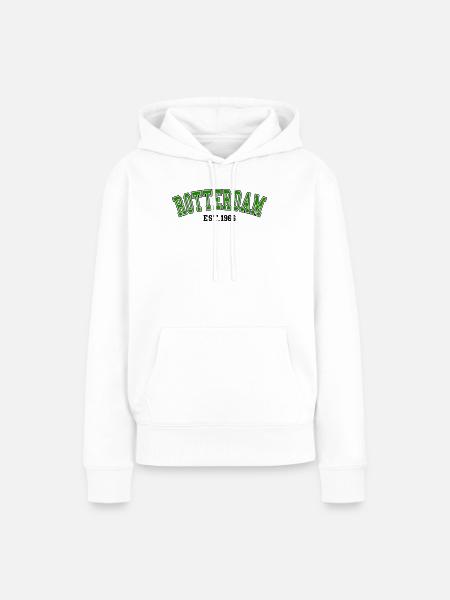 Rotterdam gegründet 1966 - Frauen Premium Bio Hoodie - Weiß