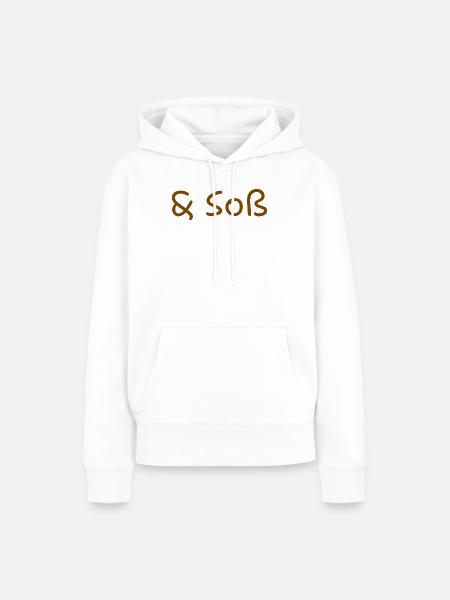 Soß(e) - Frauen Premium Bio Hoodie - Weiß