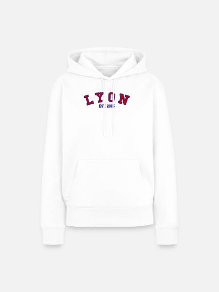Lyon Est. 2005 - Frauen Premium Bio Hoodie - Weiß