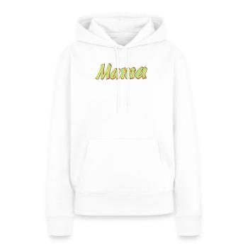Kosename Mama 3D Style - Frauen Premium Bio Hoodie - Weiß - Vorne - Julia (174cm)