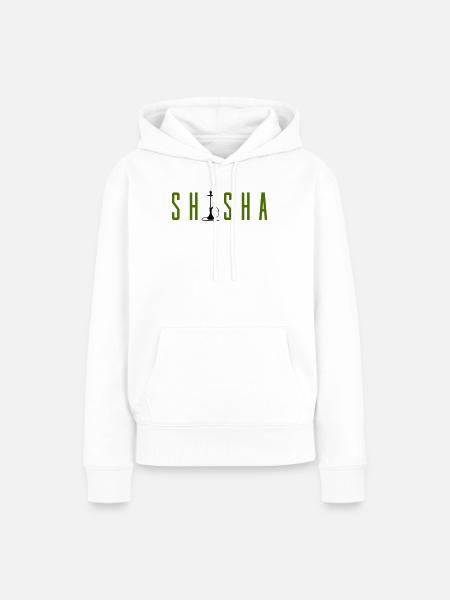 shisha- - Frauen Premium Bio Hoodie - Weiß