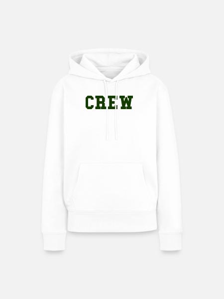 crew- - Frauen Premium Bio Hoodie - Weiß
