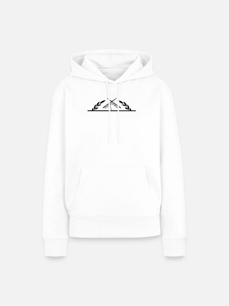 Stricken Häkeln Basteln 1 - Frauen Premium Bio Hoodie - Weiß