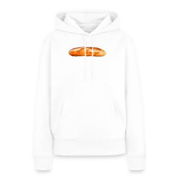 Bratwurst - Frauen Premium Bio Hoodie - Weiß - Vorne - Julia (174cm)