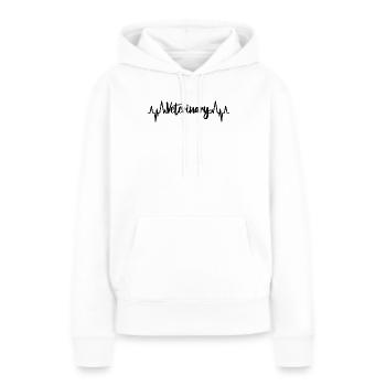 Veterinär Pulsschlag - Frauen Premium Bio Hoodie - Weiß - Vorne - Julia (174cm)