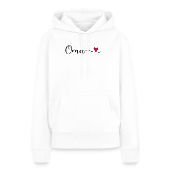 granny - Women’s Premium Organic Hoodie - white - Front - Julia (174cm)