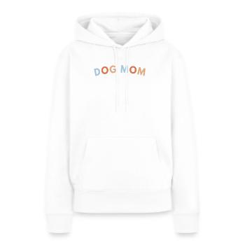 Beste Hundemama aller Zeiten - Frauen Premium Bio Hoodie - Weiß - Vorne - Julia (174cm)
