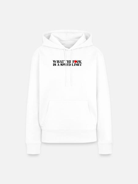 Auto - Frauen Premium Bio Hoodie - Weiß