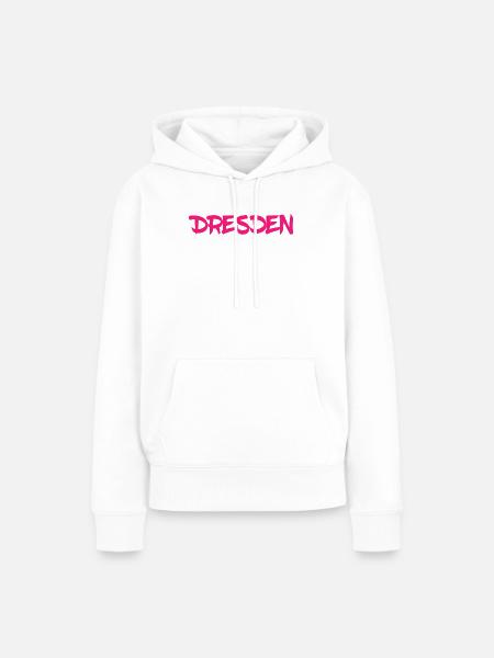Dresden - Sachsen - Frauenkirche - Zwinger - Elbe - Frauen Premium Bio Hoodie - Weiß