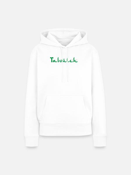 Tabouleh Taboulé - Frauen Premium Bio Hoodie - Weiß