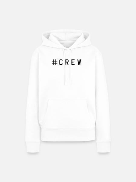 Crew - Frauen Premium Bio Hoodie - Weiß