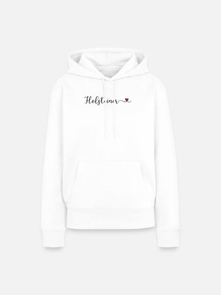 Holsteiner - Frauen Premium Bio Hoodie - Weiß