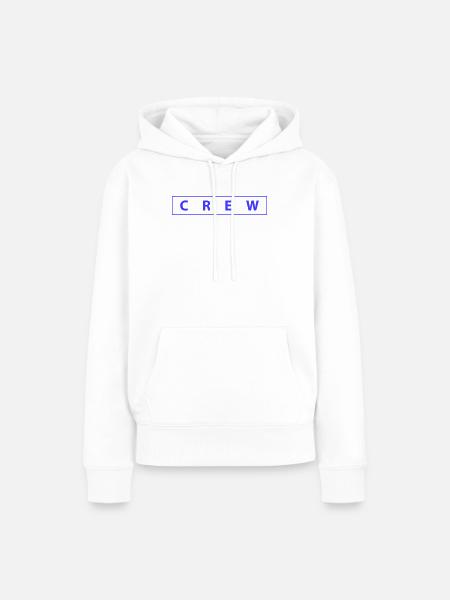crew_01- - Frauen Premium Bio Hoodie - Weiß