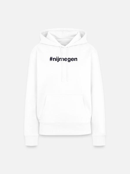 Nijmegen Netherlands - Frauen Premium Bio Hoodie - Weiß