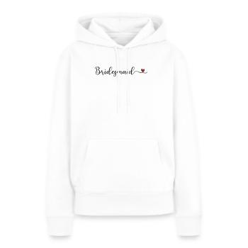 Bridesmaid - Women’s Premium Organic Hoodie - white - Front - Julia (174cm)
