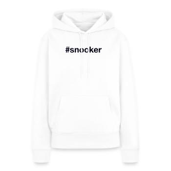 Snooker Billard - Frauen Premium Bio Hoodie - Weiß - Vorne - Julia (174cm)