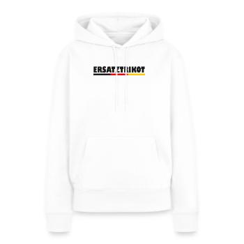 Fan Ersatztrikot - Frauen Premium Bio Hoodie - Weiß - Vorne - Julia (174cm)