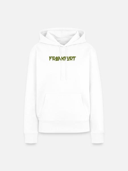 Frankfurt - Main - Hessen - Römer - Höchst - Frauen Premium Bio Hoodie - Weiß