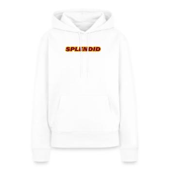 SPLENDID - Frauen Premium Bio Hoodie - Weiß - Vorne - Julia (174cm)