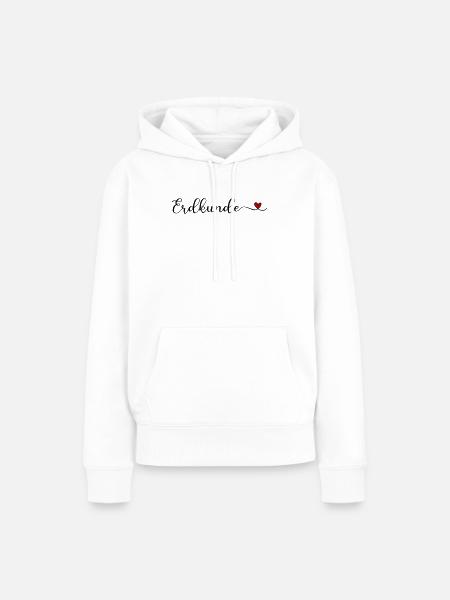 Erdkunde - Frauen Premium Bio Hoodie - Weiß