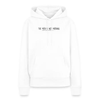 Die Mathematik ist keine Mathematik - Frauen Premium Bio Hoodie - Weiß - Vorne - Julia (174cm)