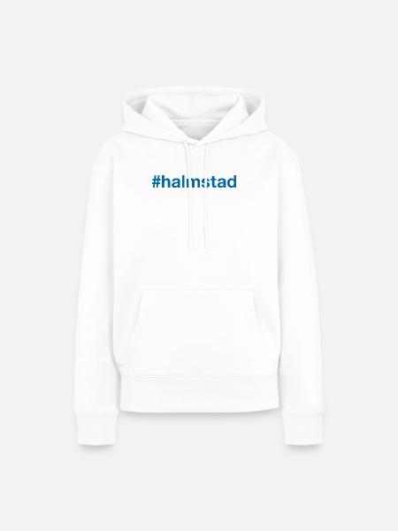 Halmstad Sverige Sweden Schweden - Frauen Premium Bio Hoodie - Weiß