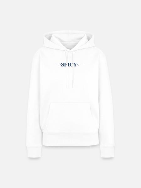würzig - Frauen Premium Bio Hoodie - Weiß