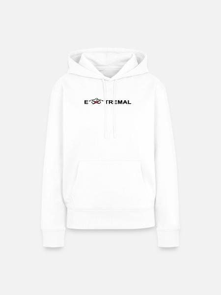 Extremal - Frauen Premium Bio Hoodie - Weiß