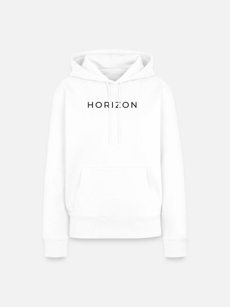 HORIZON – Atlantisches Minimal - Frauen Premium Bio Hoodie - Weiß