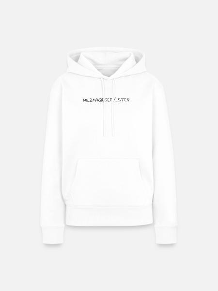 Milzmagieflüsterer - Frauen Premium Bio Hoodie - Weiß