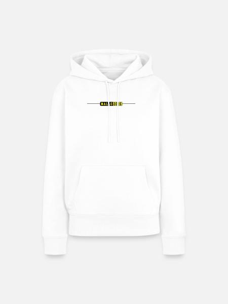 Malle 2026 - Frauen Premium Bio Hoodie - Weiß