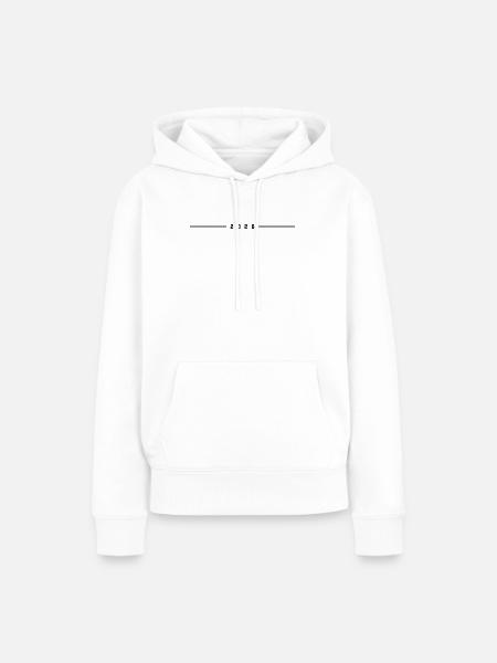 2026 Jahr Element - Frauen Premium Bio Hoodie - Weiß