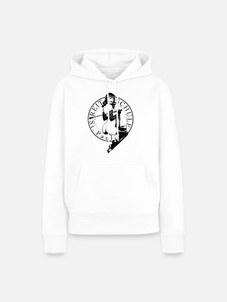Reitschule St. Pauli - Frauen Premium Bio Hoodie - Weiß