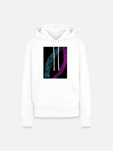 Sphere - Frauen Premium Bio Hoodie - Weiß