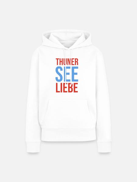 Thunerseeliebe - Frauen Premium Bio Hoodie - Weiß