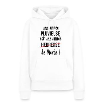 Year 2024 Humor - Women’s Premium Organic Hoodie - white - Front - Julia (174cm)