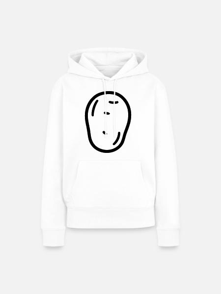 Kartoffel - Frauen Premium Bio Hoodie - Weiß